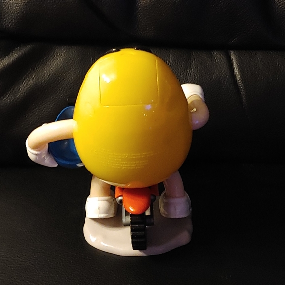Yellow M&M Biker Candy Dispenser - Picture 5 of 5